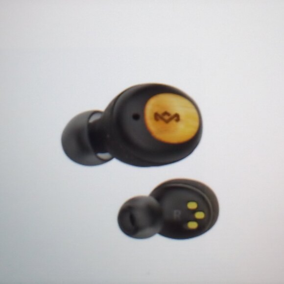 Bob Marley Champion in-Ear True Wireless Earbuds Black Model # EM-JE 131-SB  NEW - Picture 7 of 13